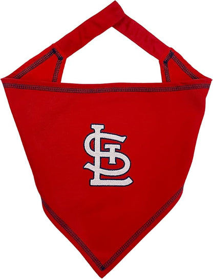 Pets First MLB ST. Louis Cardinals TIE Bandana, Large/X-Large. Dog Bandana by PETSFIRST