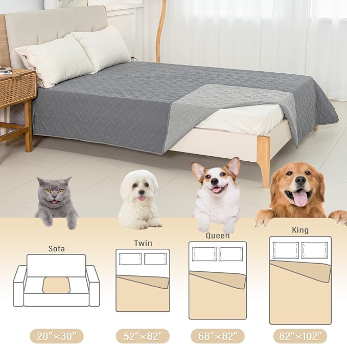 BOCTOPUG Dog Bed Cover for Pets Blankets Rug Pads for Couch Protection - Image 5