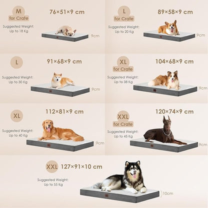 EHEYCIGA Orthopedic Dog Beds for Large Dogs - Image 2