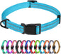 TagME Reflective Nylon Dog Collars, Adjustable Classic Pet Collar by TagME
