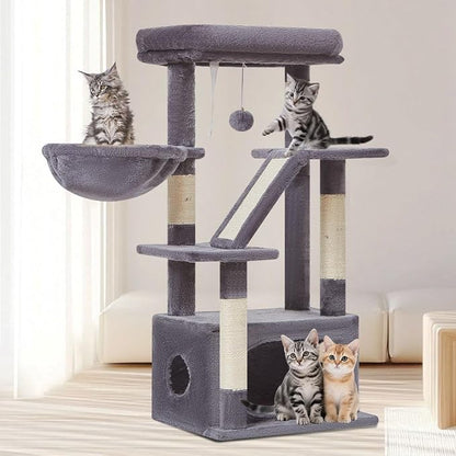 Taoqimiao Cat Tree, 38.5-Inch Cat Tower - Image 9