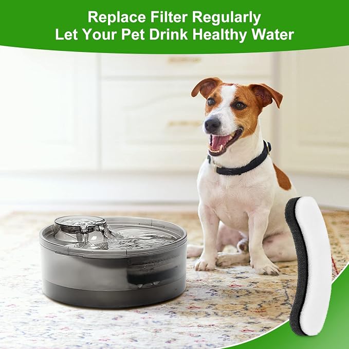 8 Pack Replacement Filters for DF10 & DF30 Automatic Pet Water Dispenser - Image 7