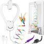 Interactive Cat Toys for Indoor Cats, Automatic Hanging Door Feather Toy Mouse by PANRIO