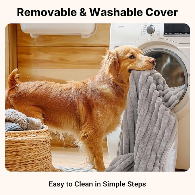 Veehoo Orthopedic Dog Bed for Large Senior Dogs, 7 Inch Thick XXL Memory Foam - Image 6