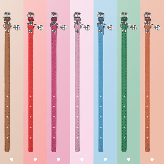 S Dog Collar for Small Dogs Adjustable Dog Collars Cat Collar for Small Medium - Image 3