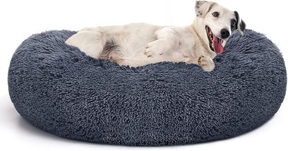 MIXJOY Orthopedic Dog Bed Comfortable Donut Cuddler Round Pet Beds Ultra Soft by MIXJOY