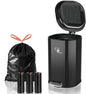 Dog Poop Trash Can Outsides, 18L/4.76 Gal Portable Waste Bin by MEEGOOD