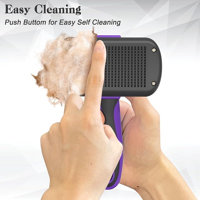 Self Cleaning Cat & Dog Grooming Brush - Image 3