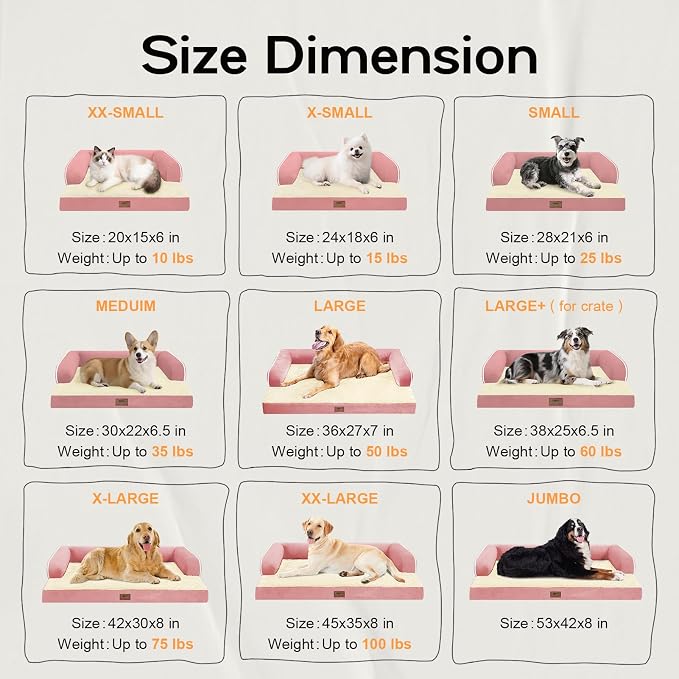 Small Dog Bed and Cat Sofa Waterproof Orthopedic Dog Beds - Image 2
