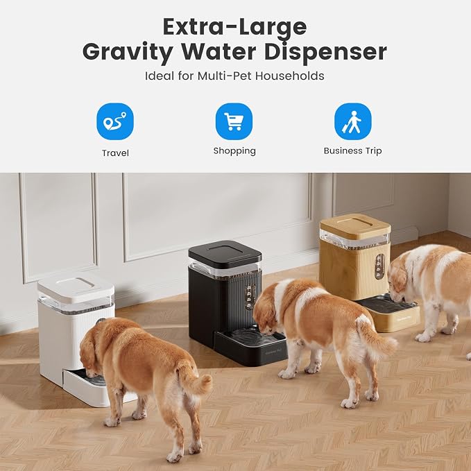 Gardner Pet Automatic Dog Water Dispenser Gravity Waterer - Image 7