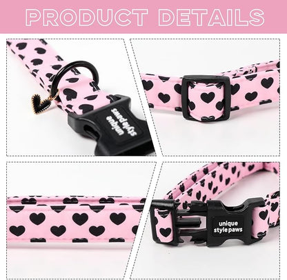 Unique Style Paws Valentine Dog Collar Plastic Buckle - Image 3
