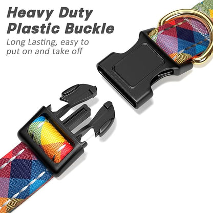 Reflective Dog Collar for Extra Small Dogs, Cute Boho Adjustable Heavy-Duty - Image 4