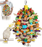Medium Large Parrot Toys 20in Chewable Bird Toy by Unknown