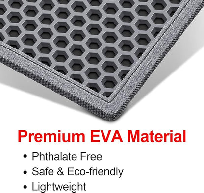 Cat Litter Box Mat: 47"x 36" Waterproof Kitty Cat Litter Trapping Mat, - Image 5