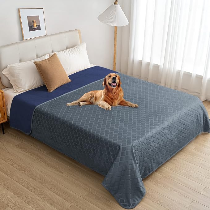fuguitex Waterproof Dog Blanket Bed Cover Dog Crystal Velvet Moroccan Fuzzy by fuguitexHome