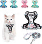 Halypet Cat Harness and Leash Set Cute Escape Proof Vest Harness by DOMoreWithYourPet