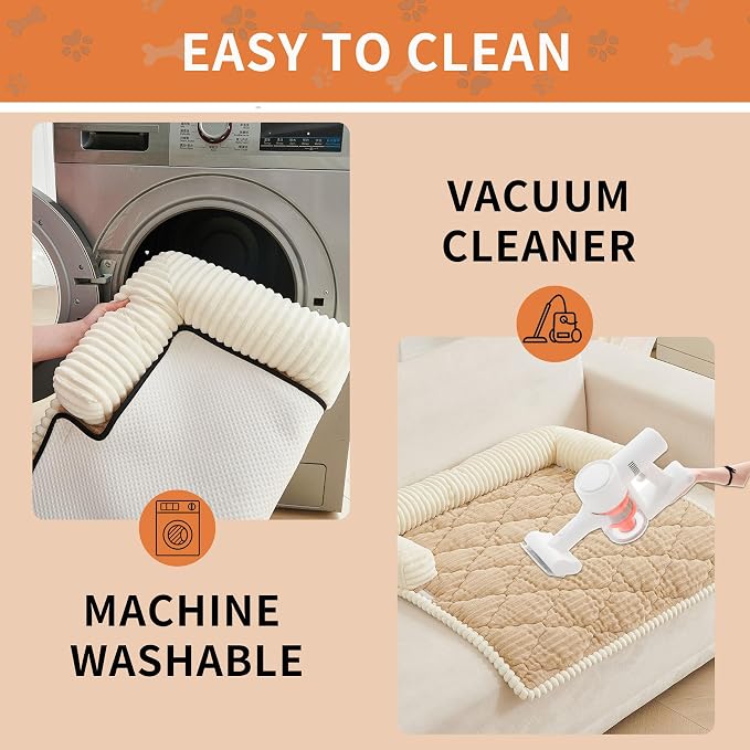 HAOMAIJIA Dog Couch Bed for Small Dogs, Non Slip Pet Couch Covers for Sofa - Image 7