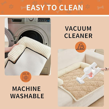 HAOMAIJIA Dog Couch Bed for Large Dogs, Non Slip Pet Couch Covers for Sofa - Image 7