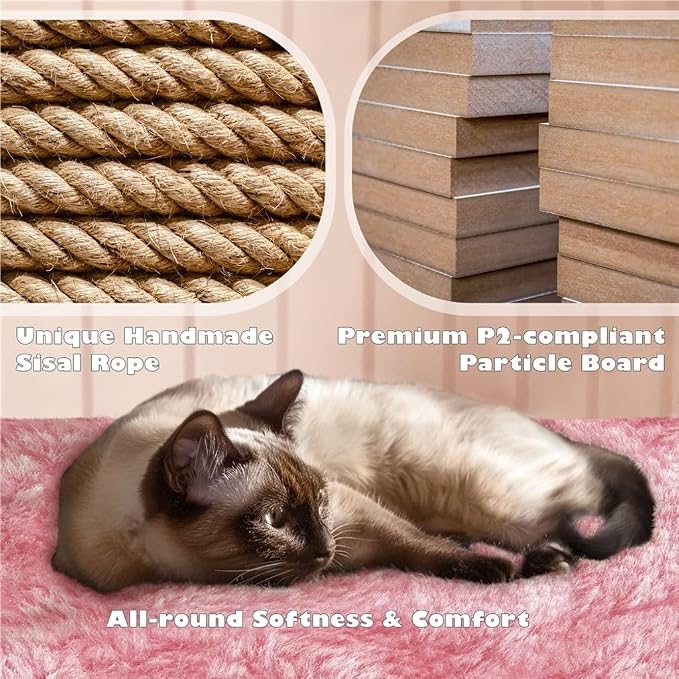 54 Inches Cat Tree Tower Condo Furniture, Cat Tower - Image 6