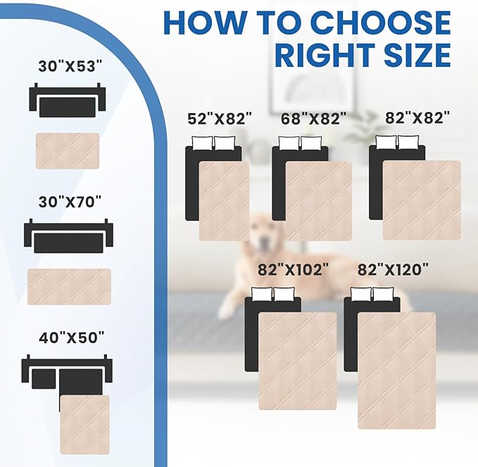 Waterproof Dog Bed Cover, Non-Slip Dog Blanket - Image 4