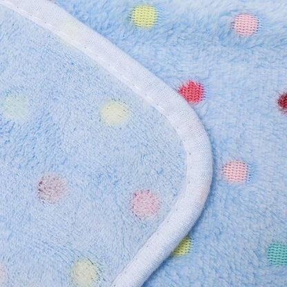 Luciphia 1 Pack 3 Blankets Super Soft Cute Dot Pattern Pet Blanket Flannel Throw - Image 7