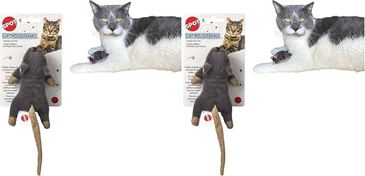 SPOT Flat Mouse Frankie with Catnip by SPOT