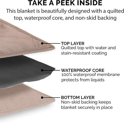 Furhaven Waterproof & Non-Slip Twin Size Mattress Cover Protector - Image 7