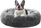 JOLLYVOGUE Calming Dog Bed Large Size Dog, Anti-Anxiety Donut Large Pet Bed by JOLLYVOGUE