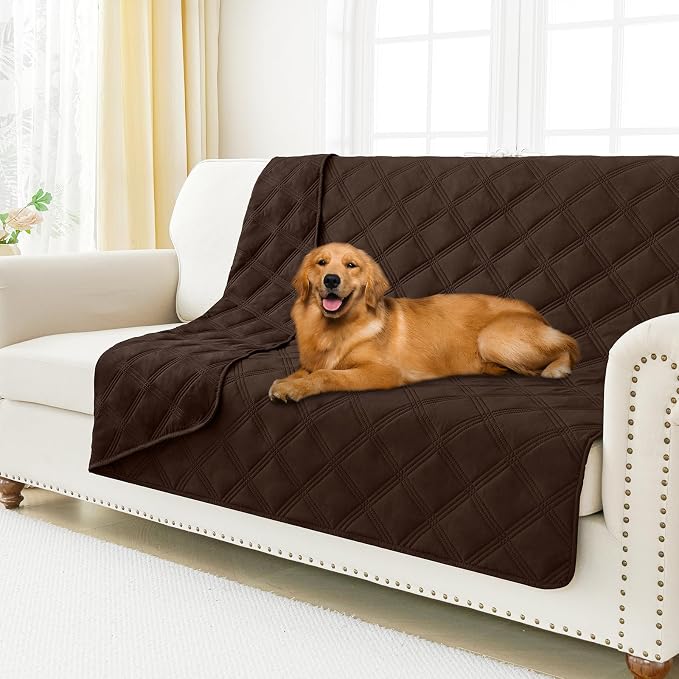 Smiry Waterproof Dog Bed Cover Blanket 68x82, Soft Reversible Pet Blanket by Smiry