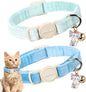 ARING PET 2 Pack Cat Collar-Cute Cotton Cat Collar by ARINGPET