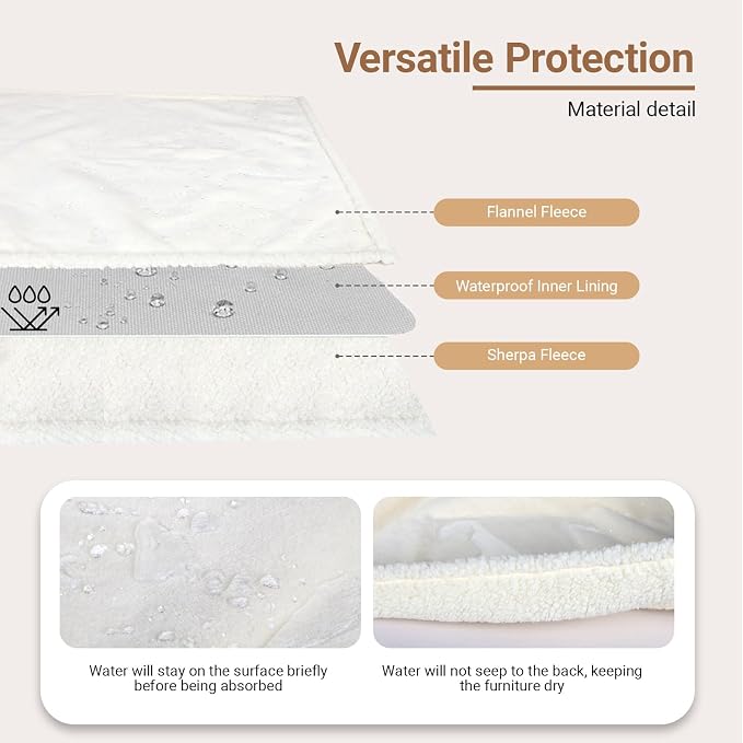 Waterproof Dog Blanket for Medium Dogs - Image 3
