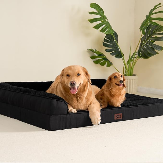 EHEYCIGA Extra Large Dog Bed Othorpedic, Memory Foam XL Dog Bed - Image 8