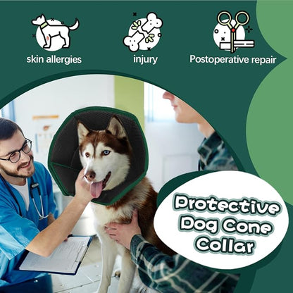 Dog Cone for Large Dogs After Surgery, Soft Dog Cone Collar for Dogs to Stop - Image 6