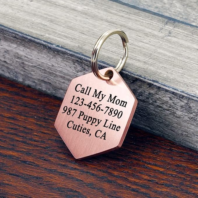 Ultra Joys Stainless Steel Pet ID Tag - Image 2