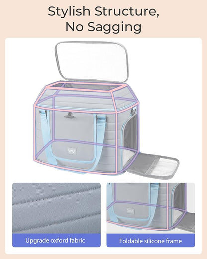 Top-Expandable Pet Carrier: NOBLE DUCK Airline Approved Pet Travel Bag - Image 4