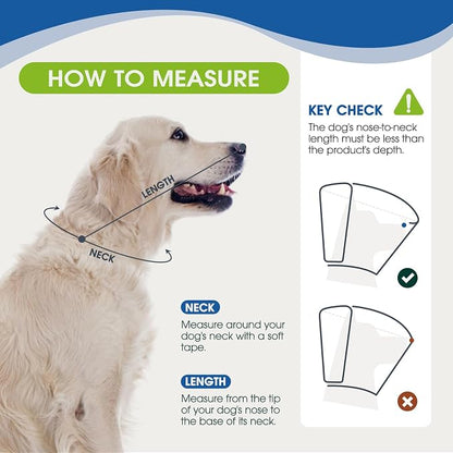 Dog Cone for Large Dogs After Surgery, Adjustable Soft Recovery Cone Collar for - Image 3