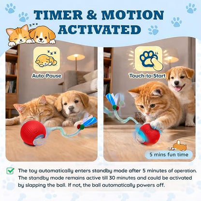 GlowPounce Interactive Rolling Ball Toy - Image 6
