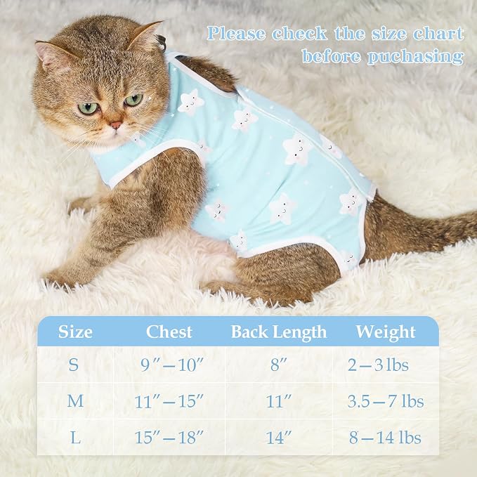 ANWA 2 Pack Cat Recovery Suit - Image 2