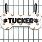 Personalized Dog Crate Sign Custom Dog Kennel Accessories Name Plate Doghouse by CustomYourMemories