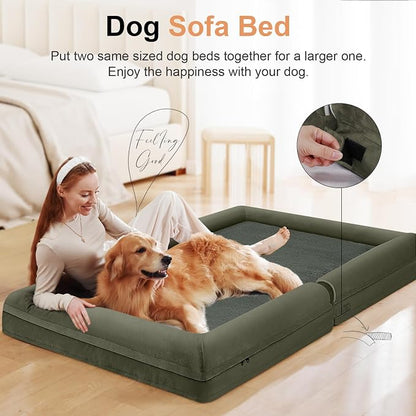 Large Dog Bed Orthopedic Washable: Extra Large Sized Beds - Image 3