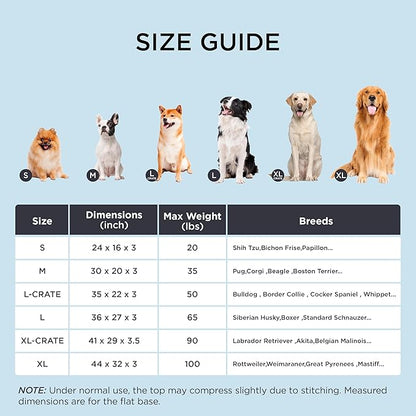 Bedsure Cooling Dog Bed Large Sized Dog - Image 7
