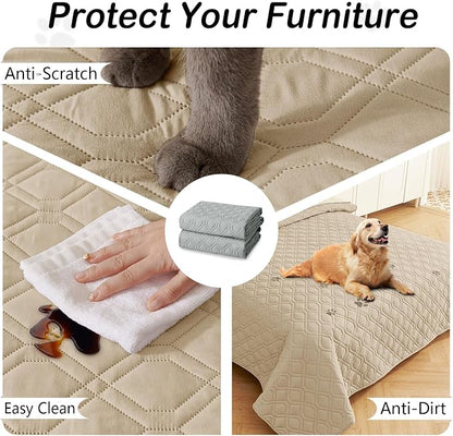 hyha Waterproof Dog Bed Blanket, Soft Pet Blankets, Waterproof Couch Cover - Image 4