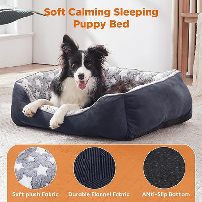 GASUR Small Dog Beds Small Size Dogs, Rectangle Washable Dog Bed, Orthopedic - Image 2