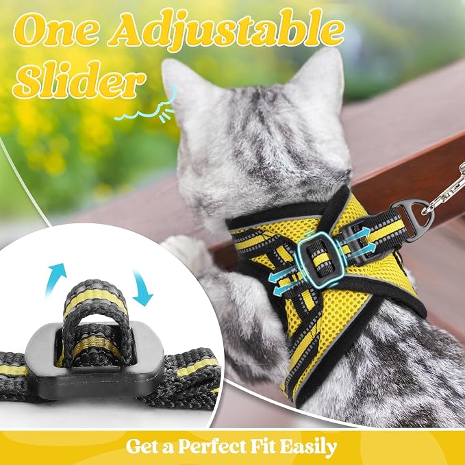 rabbitgoo Cat Harness and Leash Set - Image 8