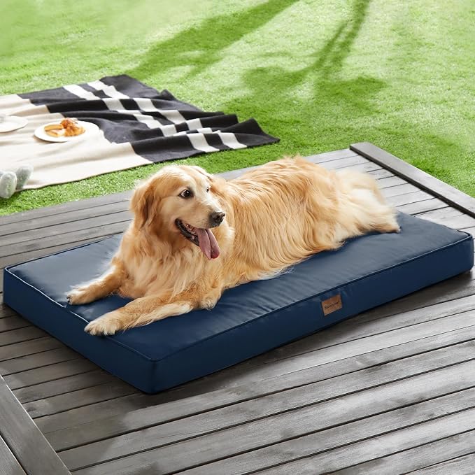 BFPETHOME Outdoor Dog Beds for Large Dogs, Waterproof Dog Bed for Medium - Image 2