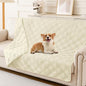 hyha Waterproof Dog Blanket, Reversible Pet Bed Blanket, Soft Sofa Couch Cover by hyha