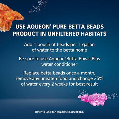 Aqueon PURE Betta Beads, Water Care - Image 5