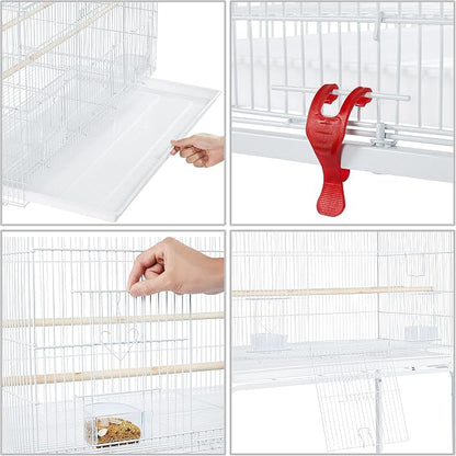 Yaheetech 47-inch Flight Bird Cages - Image 6
