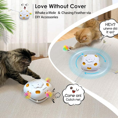 ORSDA Interactive Cat Toys for Indoor, 4 in 1 Automatic Cat Toy for Kitten - Image 4