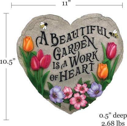 Spoontiques - Garden Décor - Beautiful Garden Stepping Stone - Decorative Stone - Image 5